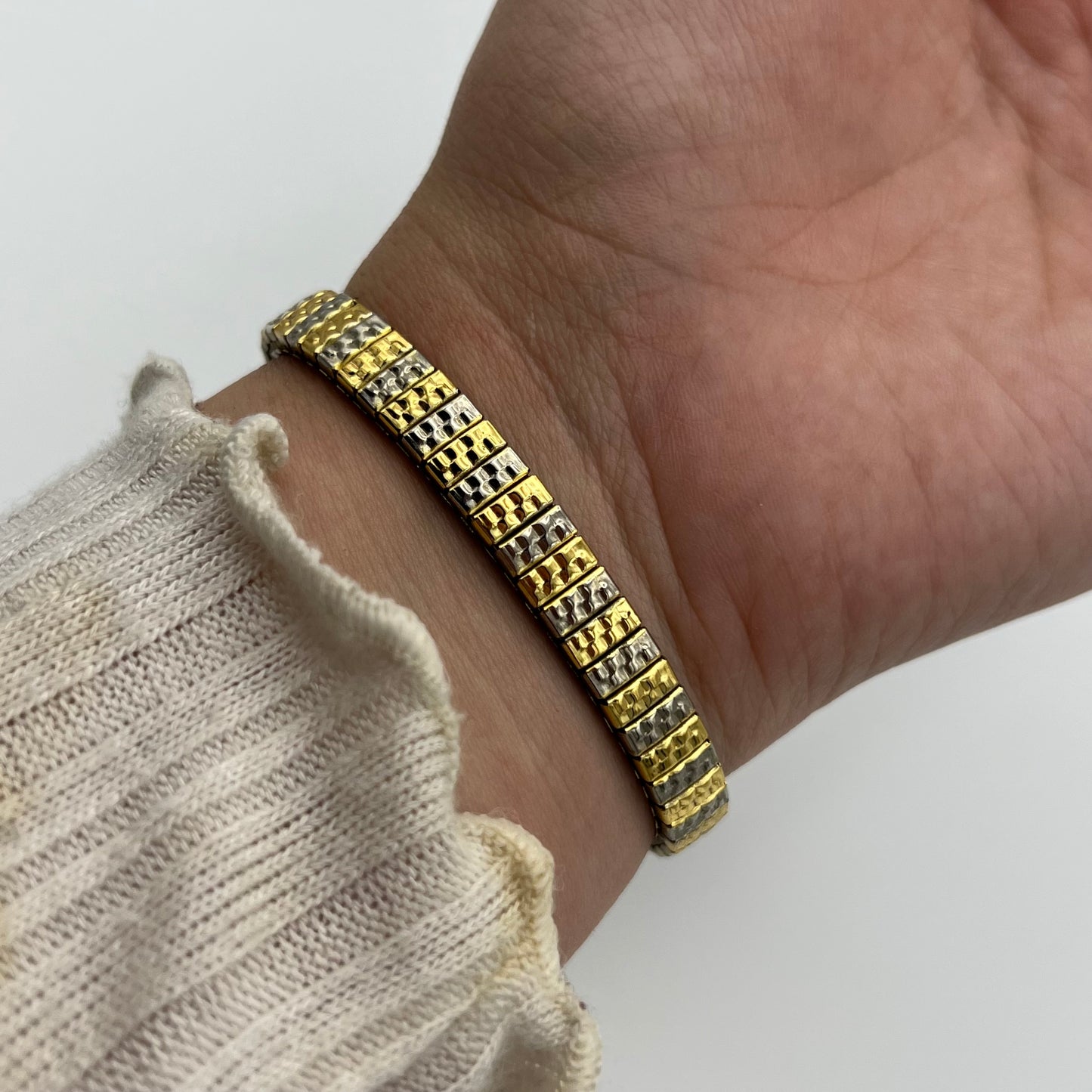 Dainty Two-Toned Watch