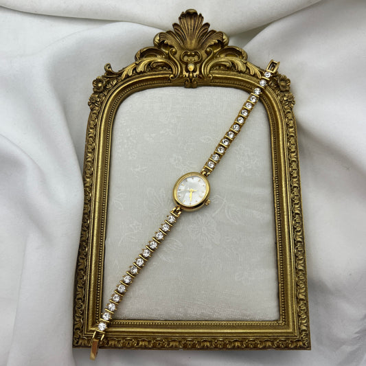 Diamanté Tennis Bracelet Watch