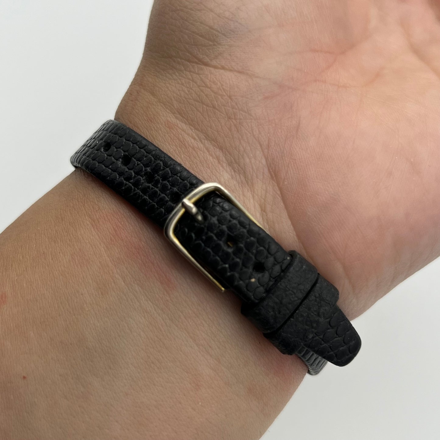 Leather Heart Dial Watch
