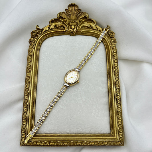 Cute Two-Tone Watch