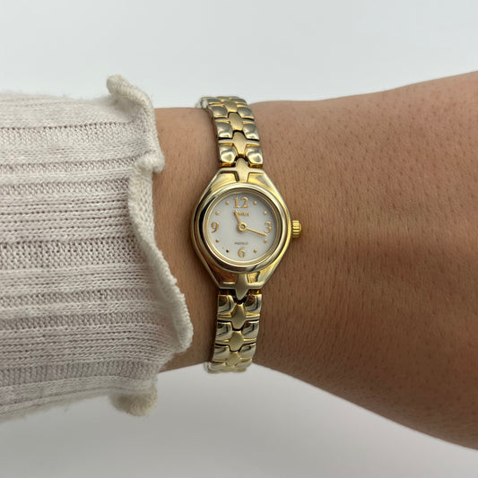 Gold-Toned Timex Watch