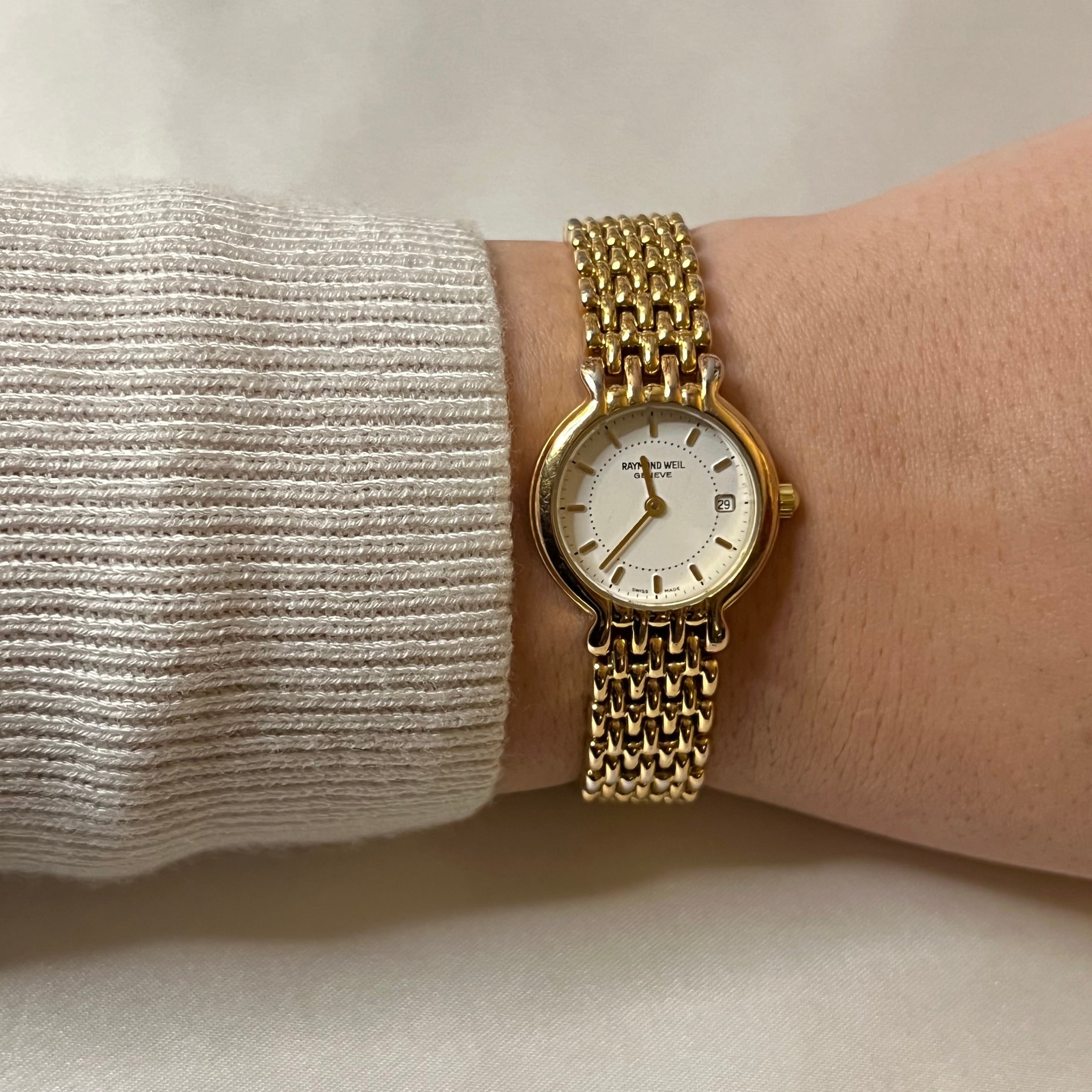 💛 Luxury Raymond Weil Gold Watch