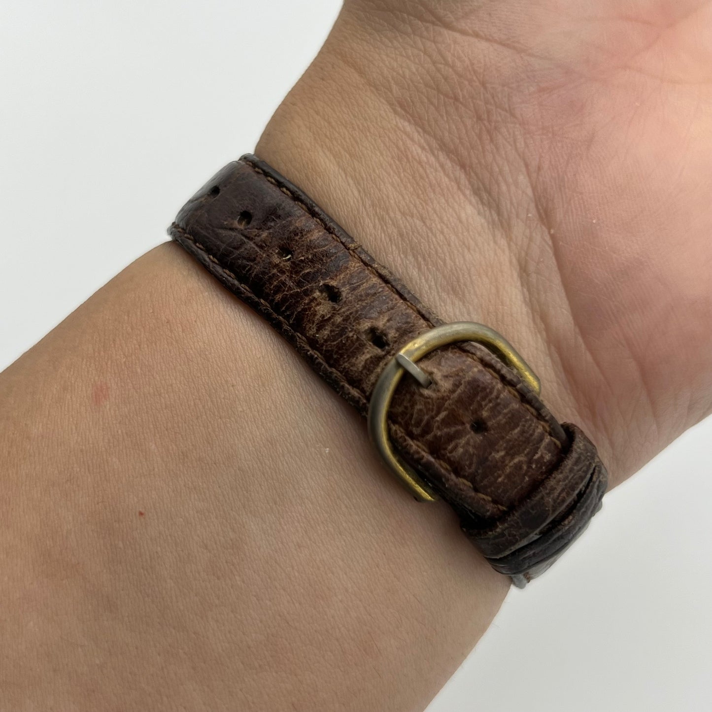 Guess Brown Leather Watch