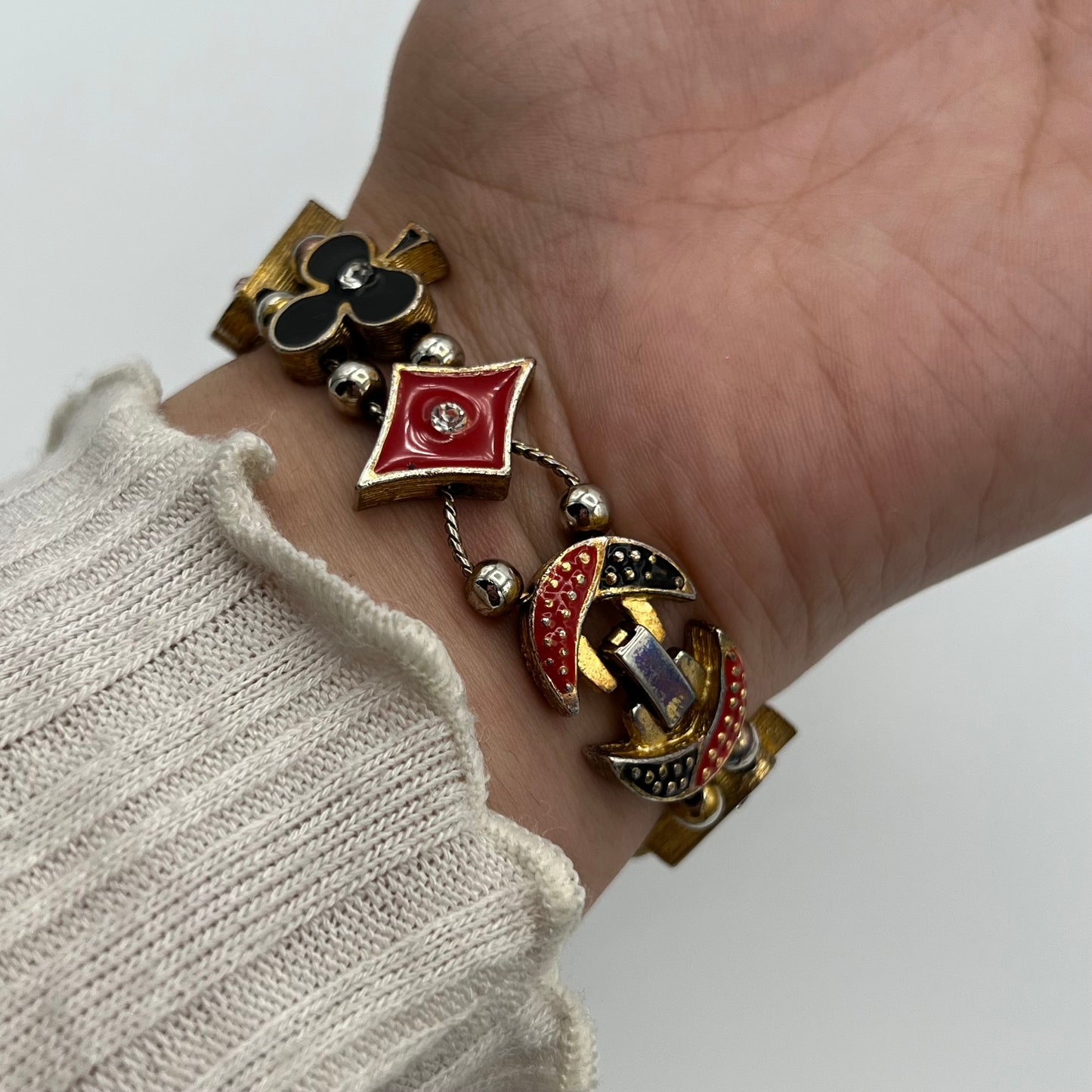 Sliding Charm Bracelet