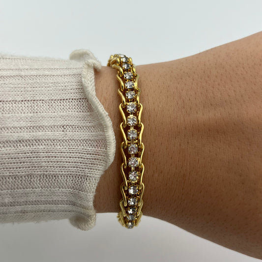 Diamanté Tennis Bracelet