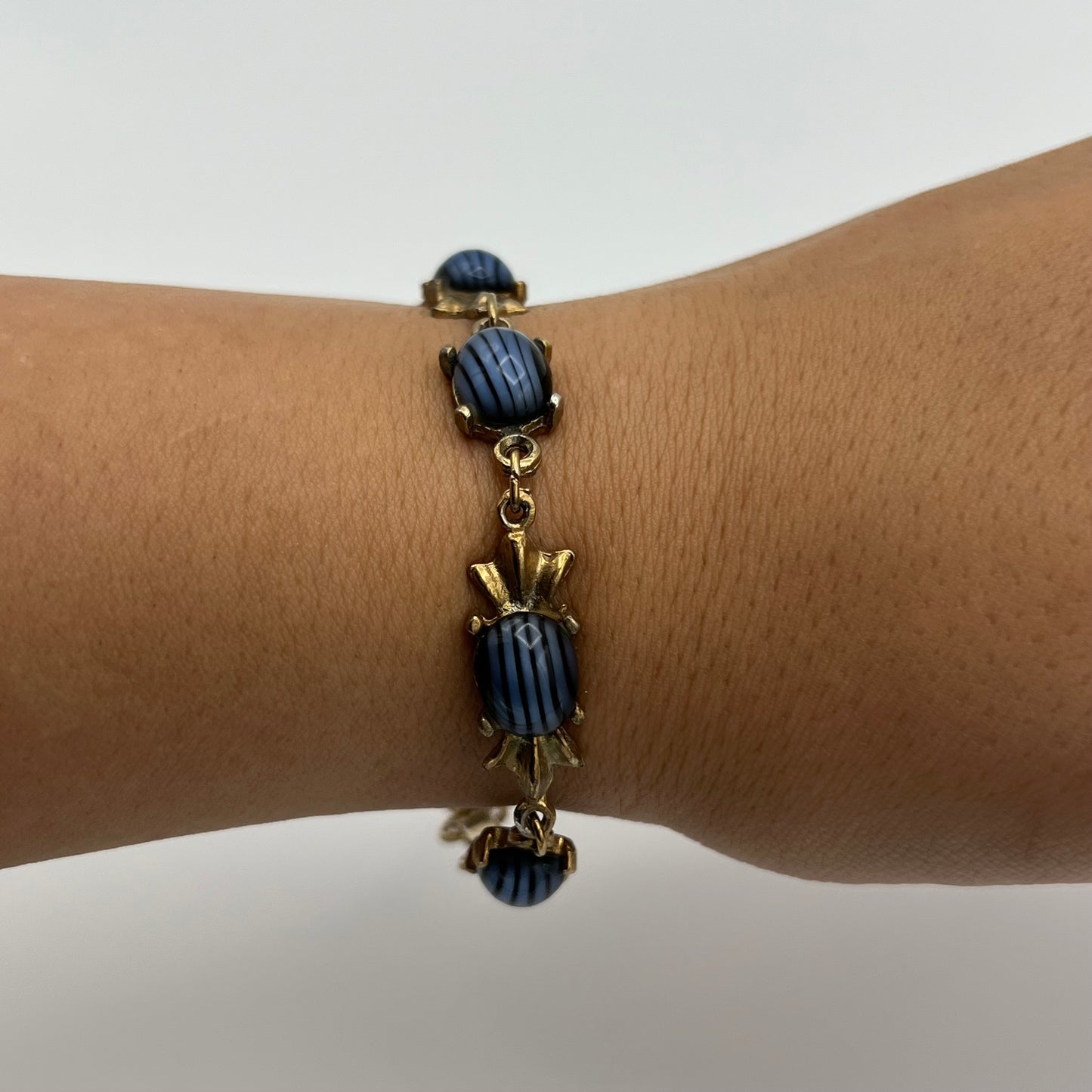 Blue Detailed Bracelet