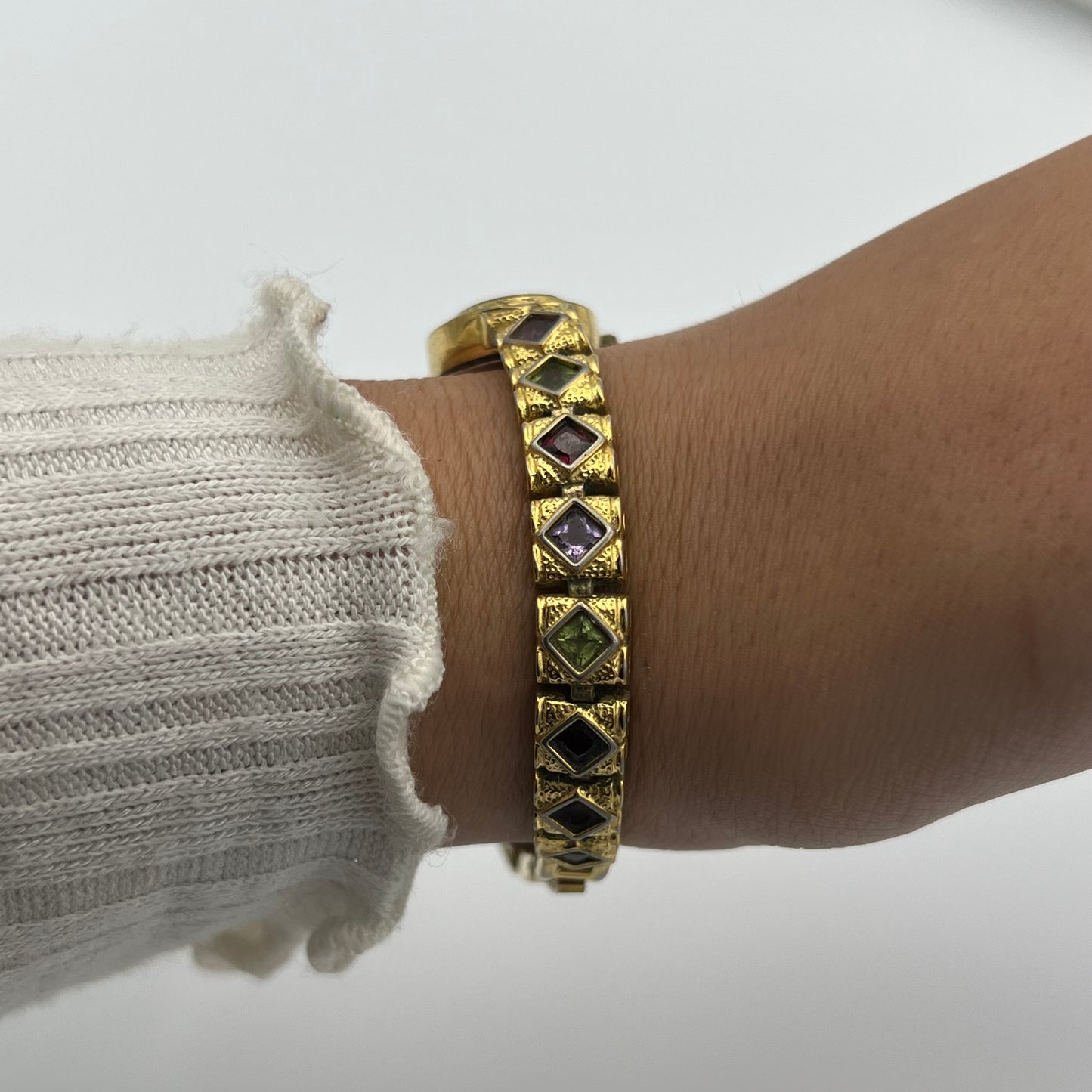 Multi-Gemstone Watch