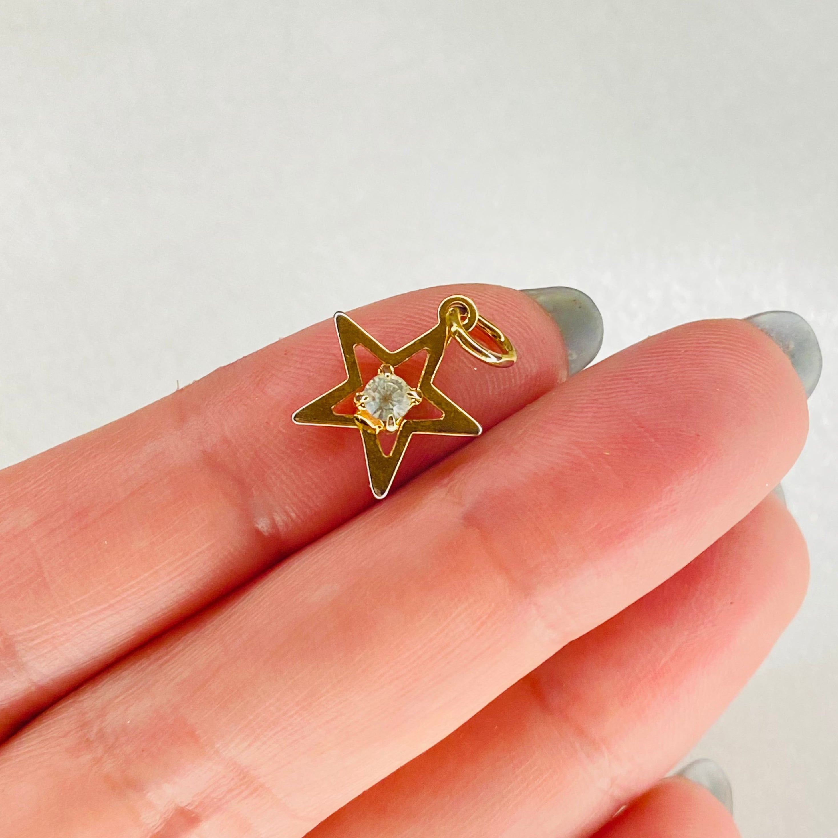 Gold Star Pendant