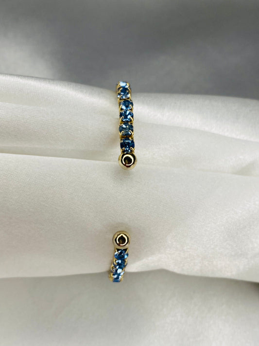 💙 Baby Blue Gemstone Bracelet