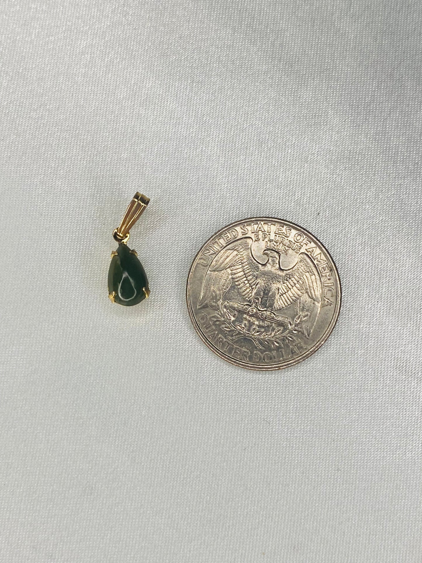 1/20 12k Gold Filled Jade Pendant