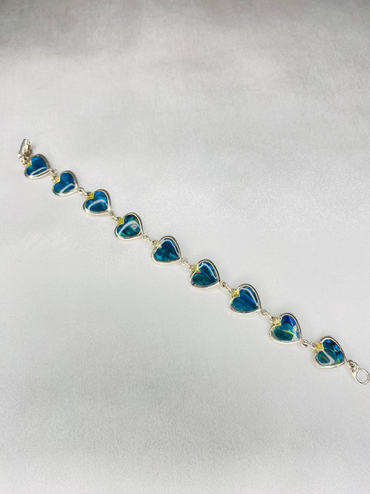 💙 Blue Heart Bracelet