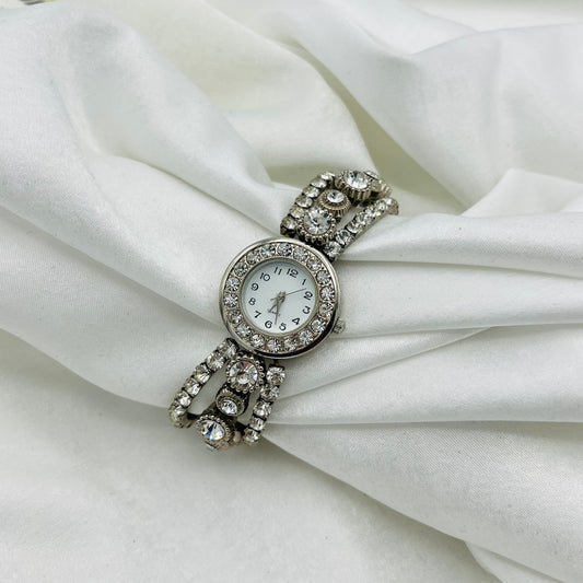 Diamanté 3-Strand Watch
