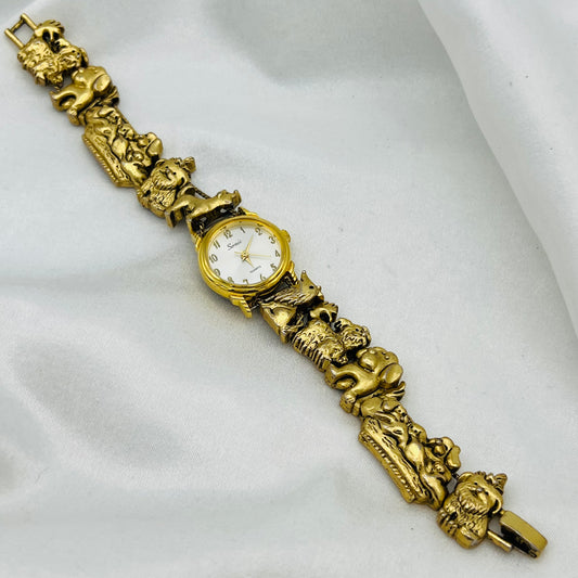 RARE Dog Slide Charm Watch