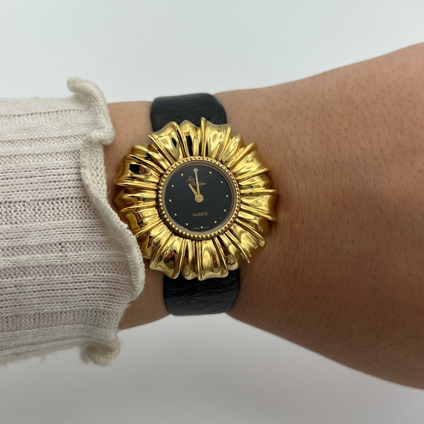 Sunflower Leather Watch