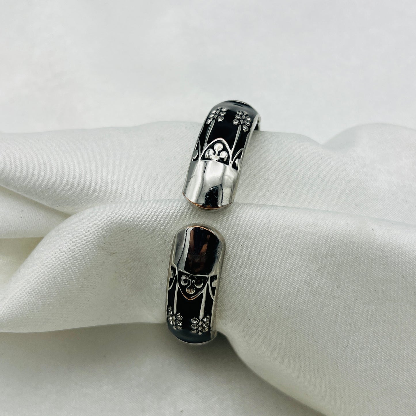 Black Detailed Watch