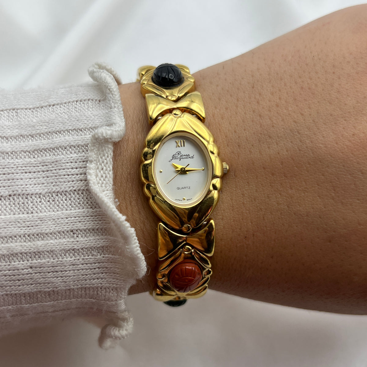 Scarab Gold-Tone Watch