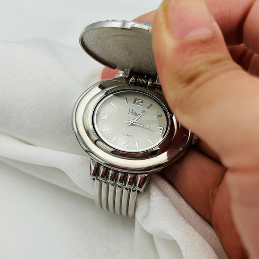 Turquoise Stone Peek-a-Boo Watch