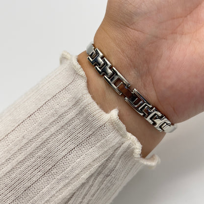 Two-Toned Dainty Watch