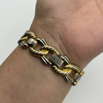 Knot Two-Toned Watch