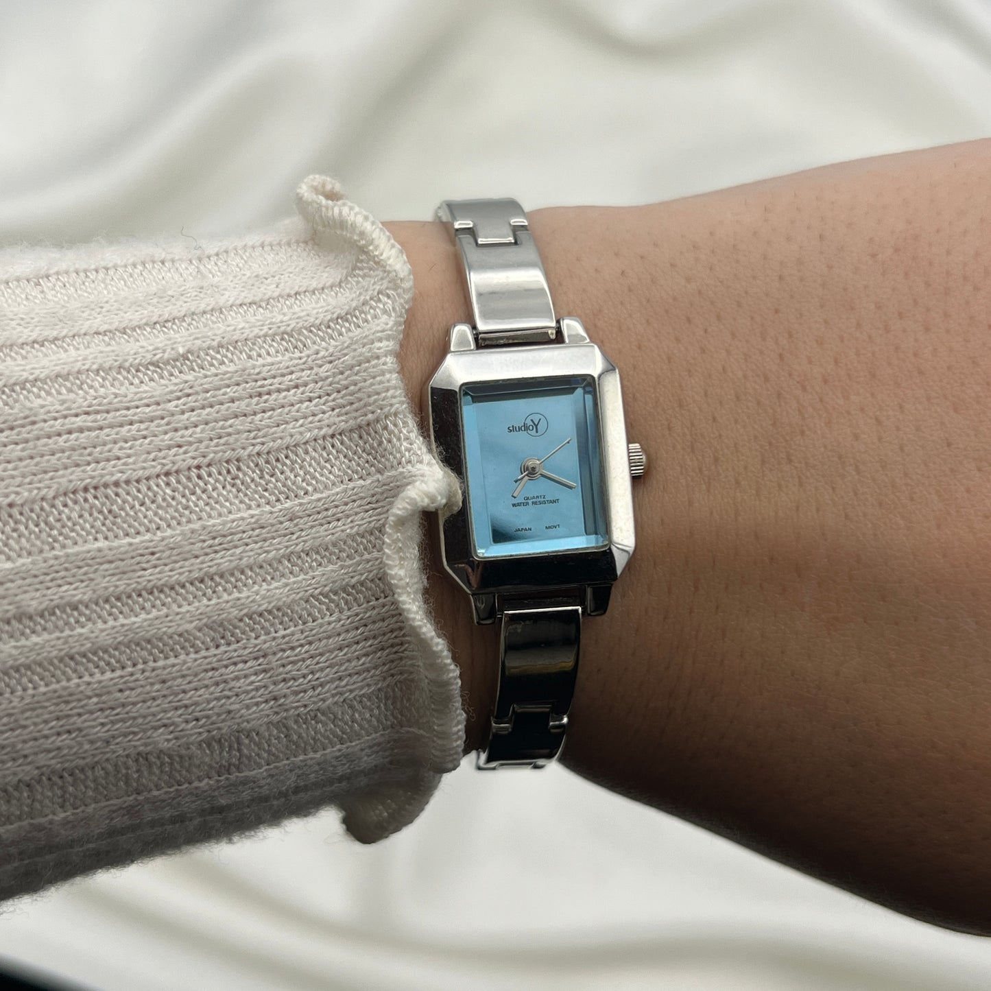 Baby Blue Dial Watch