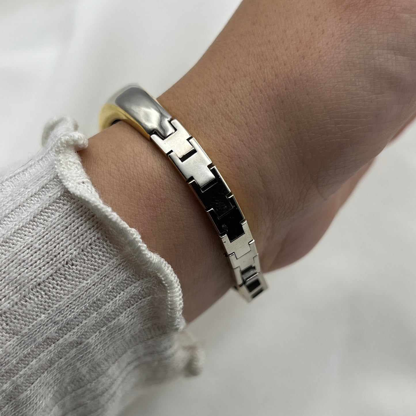 Rare Elegant Two-Tone Watch