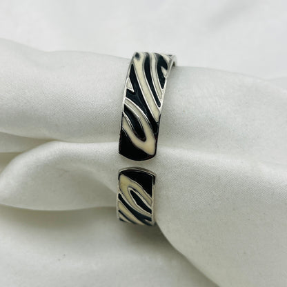 Zebra Bangle Watch