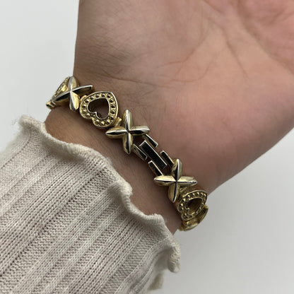 Gold-Toned XOXO Watch