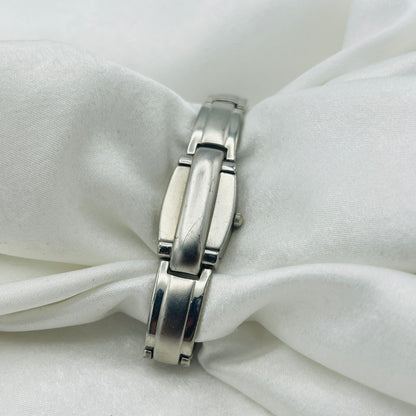 Silver-Toned Peek a Boo Watch