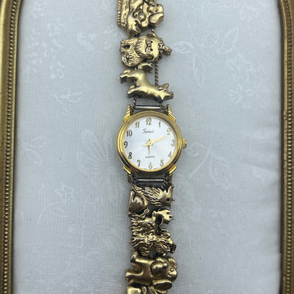 Dog Slide Charm Watch