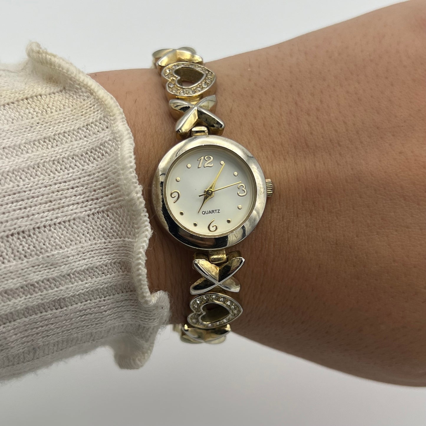 Gold-Toned XOXO Watch
