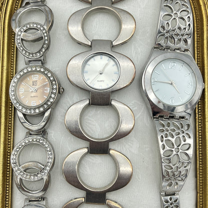 Unique Silver-Tone Watches