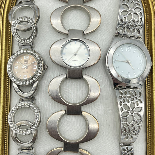 Unique Silver-Tone Watches