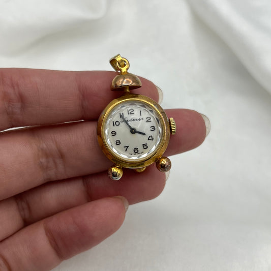 RARE Alarm Clock Watch Pendant