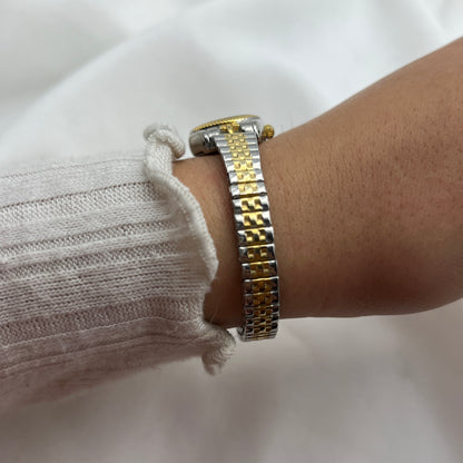 Dainty Two-Toned Watch