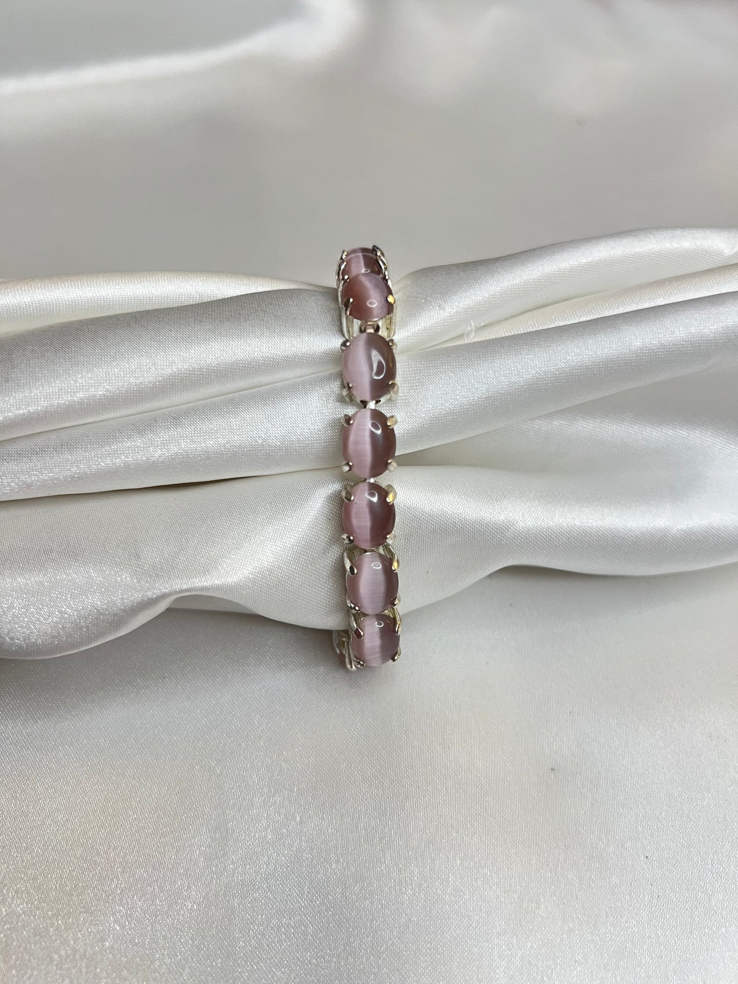 Purple Cat Eye Bracelet