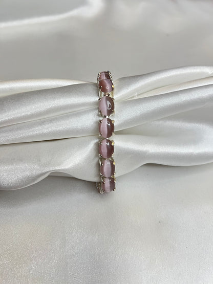 Purple Cat Eye Bracelet