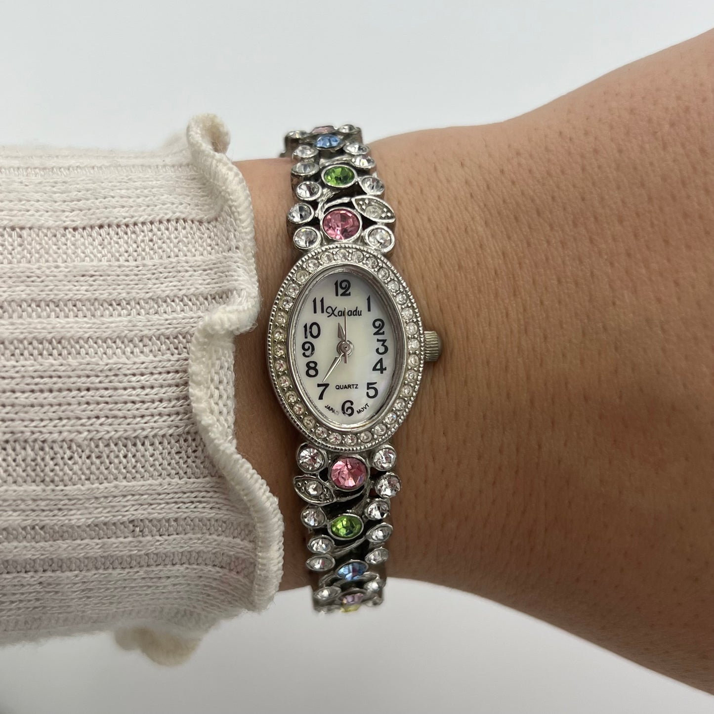 Colorful Gemstone Watch