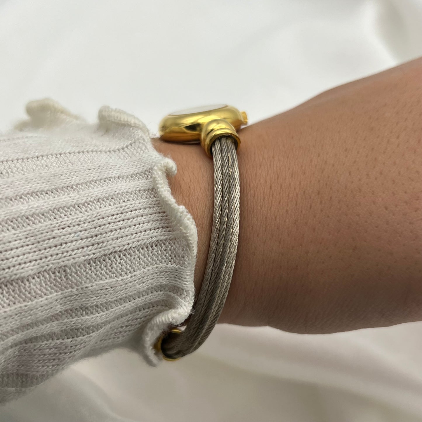 Dainty Two-Toned Watch