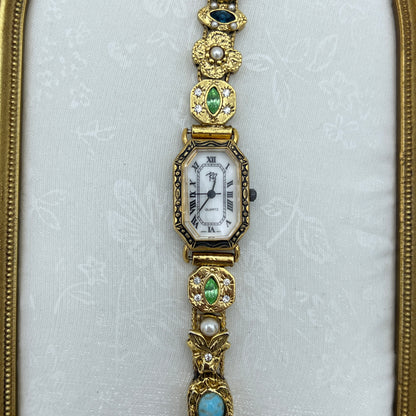 RARE Slide Charm Victorian Style Watch