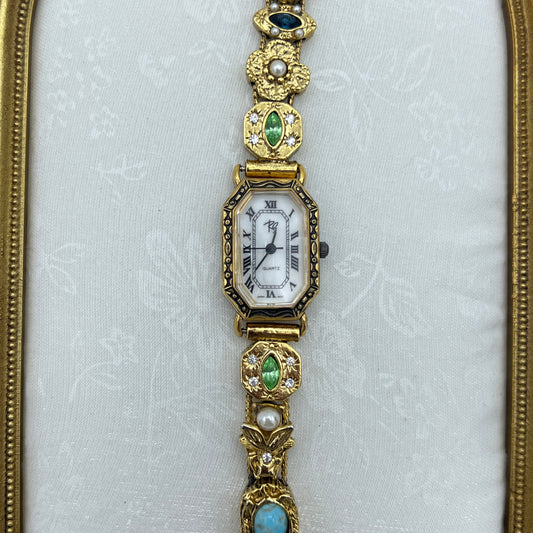 RARE Slide Charm Victorian Style Watch