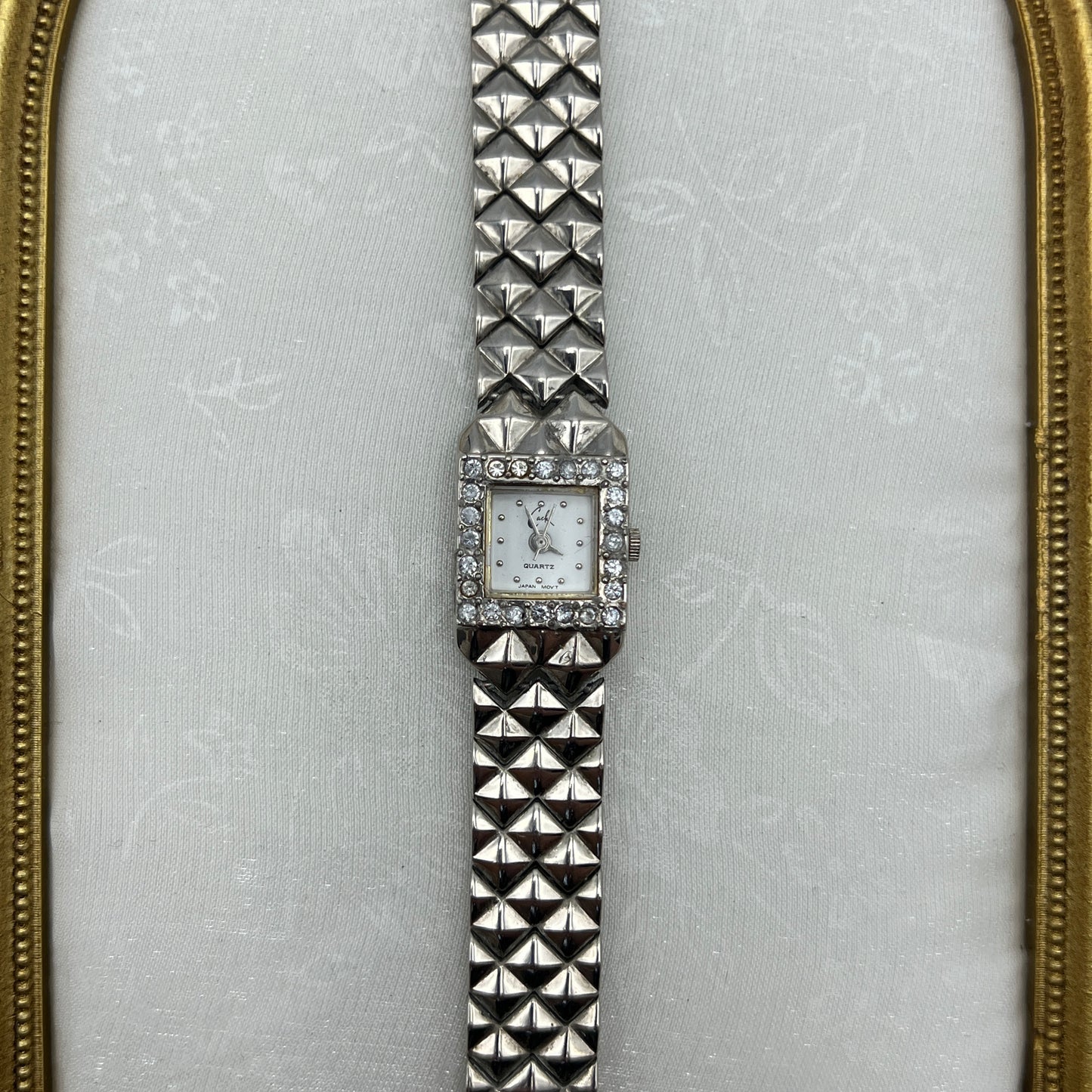 Petite Diamanté Silver-Tone Watch