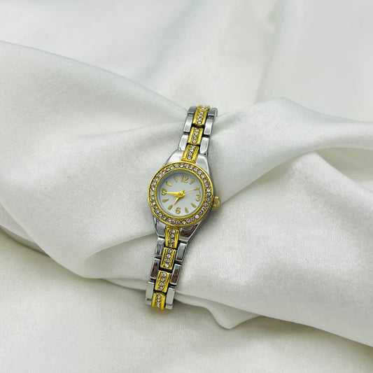 Dainty Two-Toned Watch