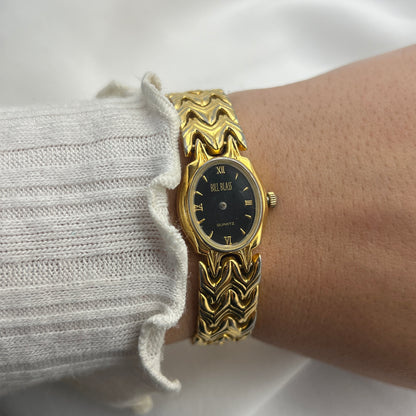 Bill Blass Dainty Gold-Tone Watch