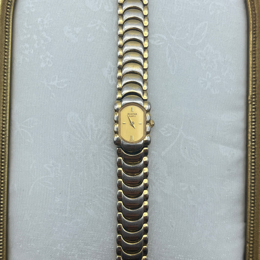 Petite Slim Gold-Toned Bulova Watch