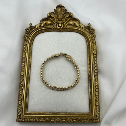 Woven Gold-Tone Bracelet