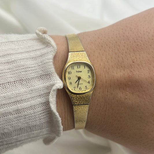 Pulsar Gold-Toned Watch