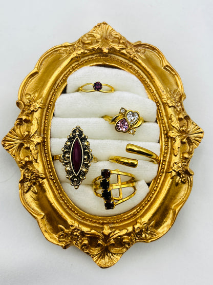 Vintage Gold-Tone Rings