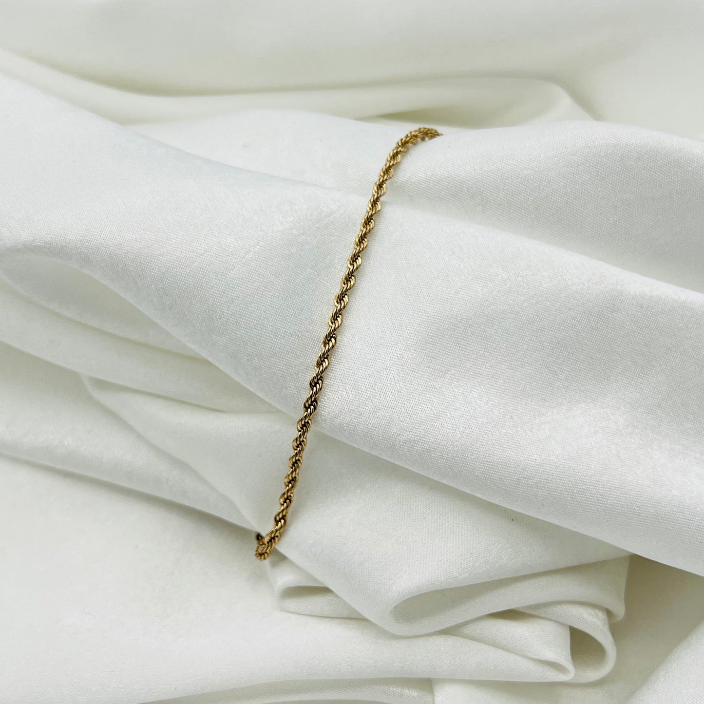Gold-Toned Rope Bracelet