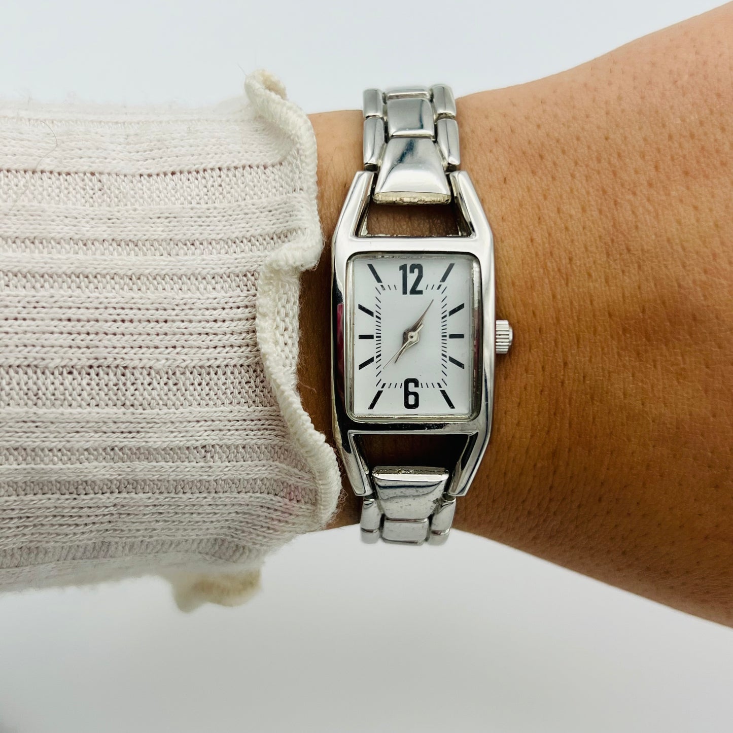 Silver-Toned Watch