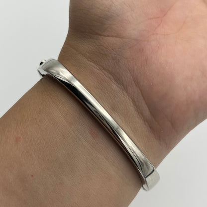 Diamanté Silver-Toned Watch